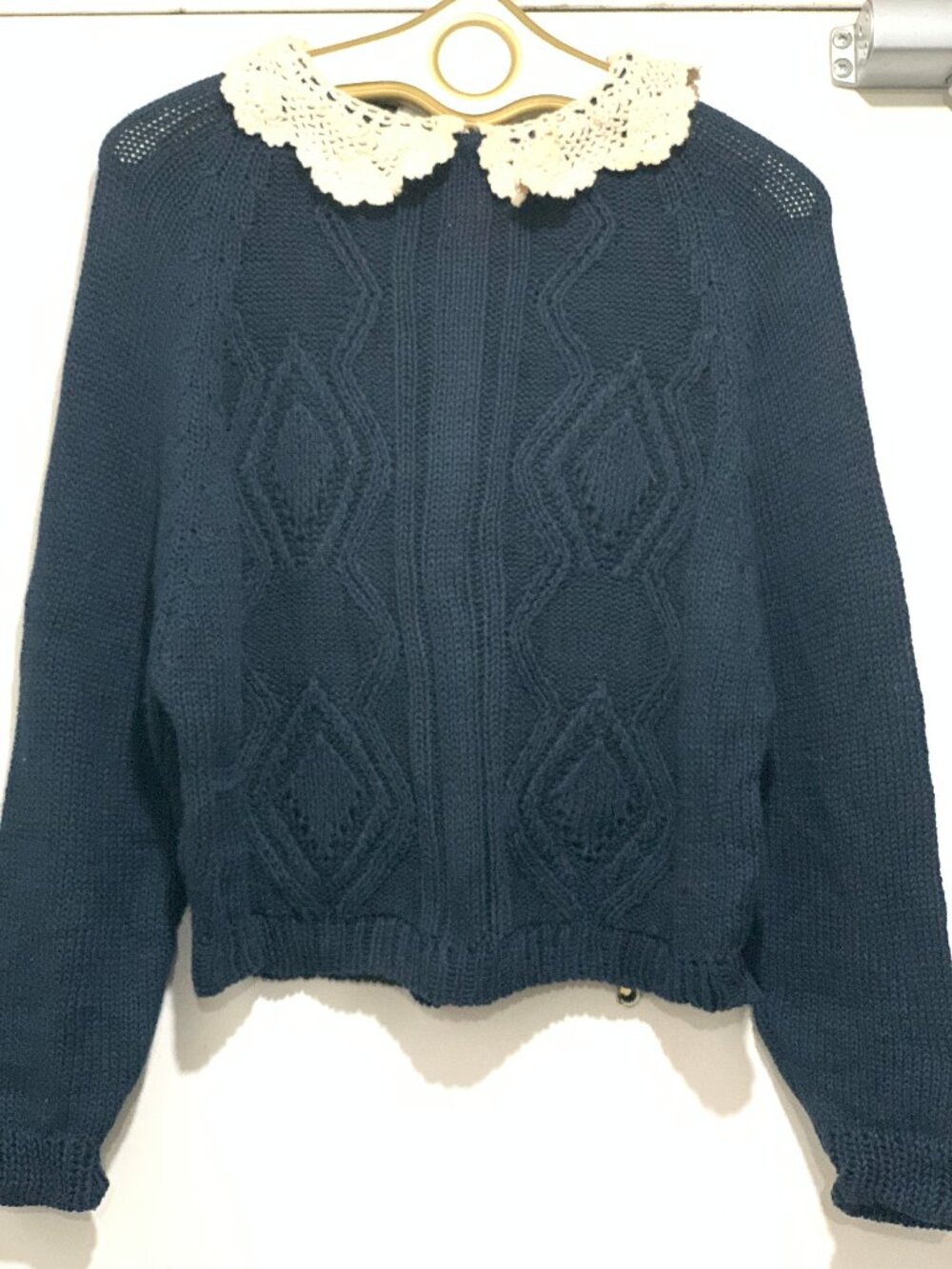 VINTAGE KALGORLIE FIELDS COTTON BLEND KNIT SWEATERS SIZE M